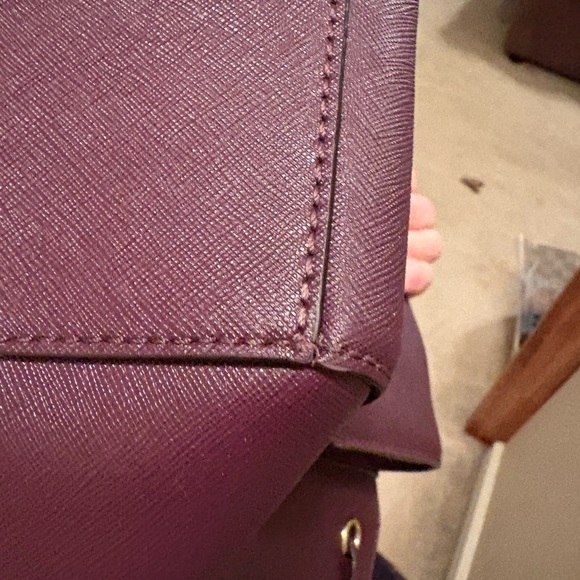 Kate Spade Dark Burgundy Satchel - Picture 8 of 16